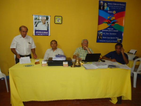 Rotary Clube de Floriano debate estratégias de trabalho para 2016.(Imagem:FlorianoNews)