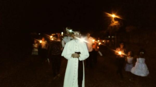 Festejo de São João Batista é encerrado com procissão e missa no bairro Taboca.(Imagem:FlorianoNews)