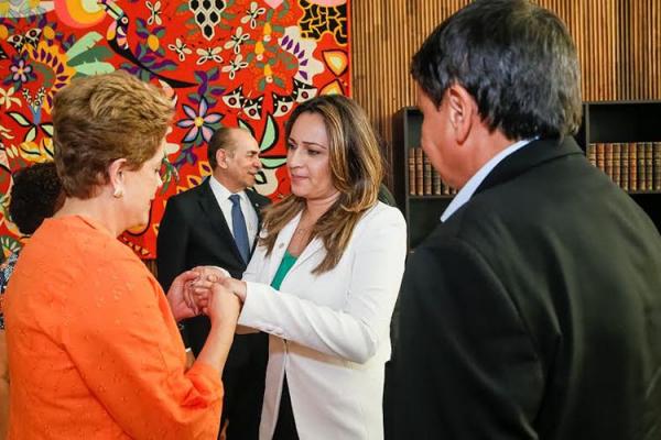 Governador e bancada do Piauí se reúnem com Dilma e reafirmam apoio contra impeachment(Imagem:Roberto Stuckert Filho)