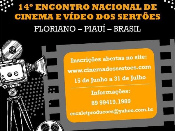 14º Encontro Nacional de Cinema e Vídeo dos Sertões abre inscrições em Floriano.(Imagem:Divulgação)