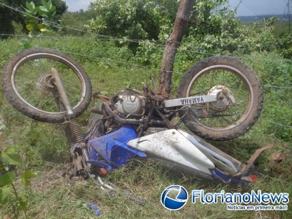 Colisão entre moto e carro deixa uma vítima fatal em Floriano.(Imagem:FlorianoNews)
