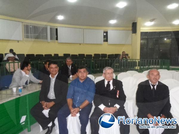 Ordem DeMolay recebe homenagem da Câmara de Floriano(Imagem:FlorianoNews)