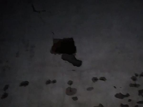 Presos quebraram cadeados e cavaram buraco em parede de pavilhão.(Imagem:Divulgação/Sinpoljuspi)
