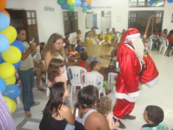 Natal das crianças atendidas pela entidade Allan Kardec(Imagem:redaçao)