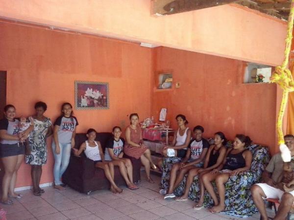 Alunos da Unidade Escolar Bucar Neto realizam ação social na Casa Dorca.(Imagem:ASCOM)