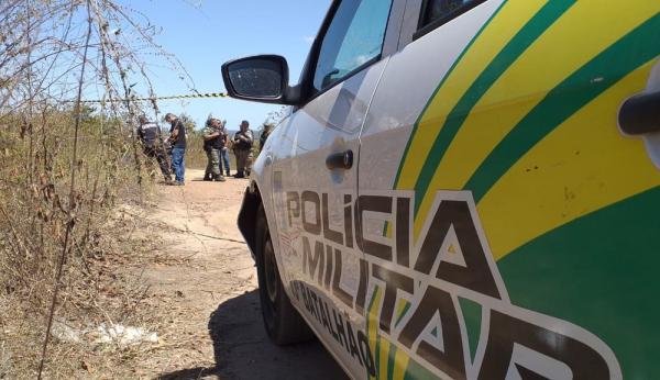 Policiais do 13º Batalhão da PM foram ao local. (Imagem:Gilcilene Araújo/G1)