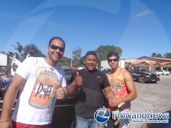 Motoqueiros participaram do 2º Rally das Lajes em Barão de Grajaú. (Imagem:FlorianoNews)