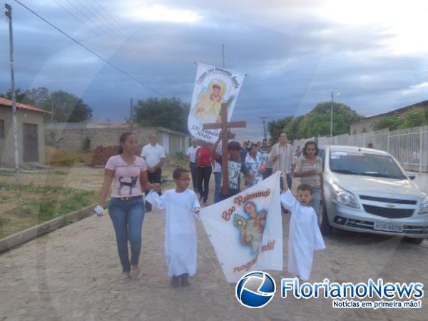 Iniciados festejos a São Raimundo Nonato no bairro Irapuá II(Imagem:FlorianoNews)