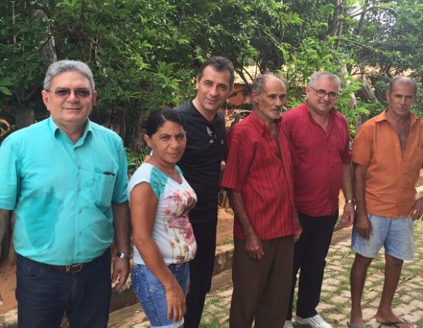 Prefeito Gilberto Júnior visita comunidades rurais.(Imagem:Secom)