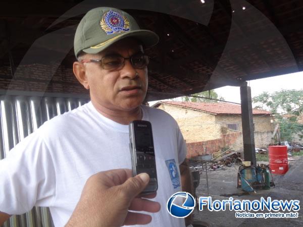 Tenente Coronel Lisandro Honório.(Imagem:FlorianoNews)