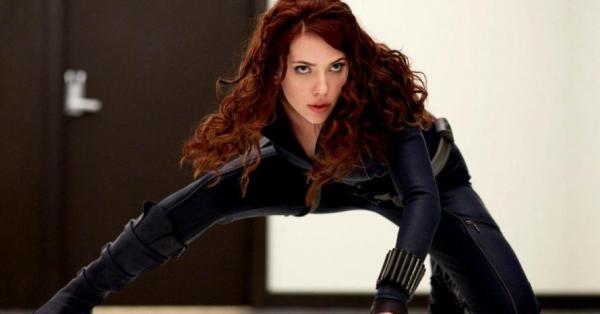 Scarlett Johansson como a Viúva Negra em Homem de Ferro(Imagem:Divulgação)