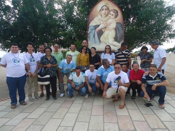 Terço dos Homens da diocese de Floriano participou de Encontro Nacional da Aliança.(Imagem:Terço dos homens)