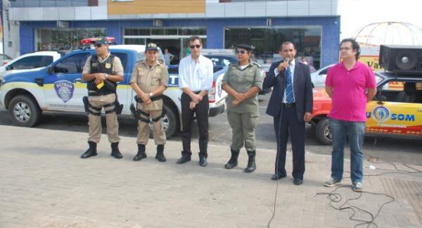 Prefeitura e SUTRAN fazem abertura da Semana Nacional do Trânsito em Floriano.(Imagem:Waldemir Miranda)