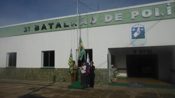 Polícia Militar realizou solenidade de formatura e entrega de medalhas honoríficas em Floriano.(Imagem:FlorianoNews)