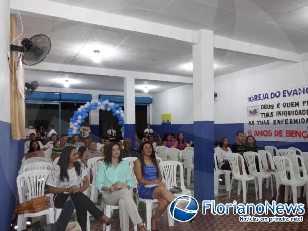 Igreja da Graça de Deus comemora 6 anos de bênçãos e vitórias em Floriano.(Imagem:FlorianoNews)