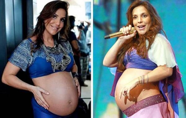 Ivete Sangalo pode estar grávida do segundo filho, diz colunista.(Imagem:Correio 24 horas)
