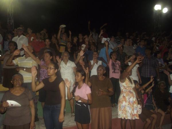 Encerrado em os festejos de São Francisco de Assis.(Imagem:FlorianoNews)