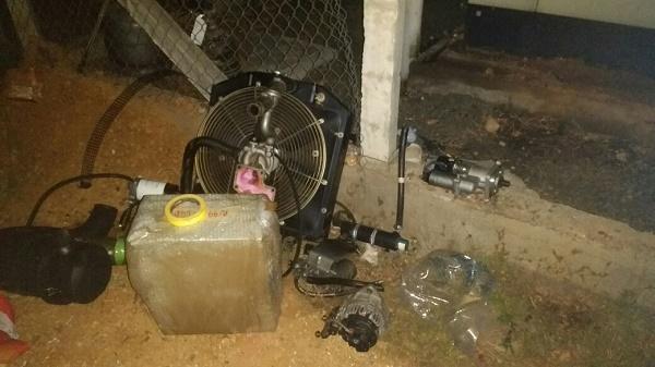 PRF recupera gerador de energia que seria furtado na Serra da Arara (Imagem:Divulgação/PRF)