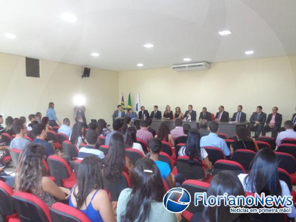 OAB de Floriano recebe a Caravana da Jovem Advocacia. (Imagem:FlorianoNews)