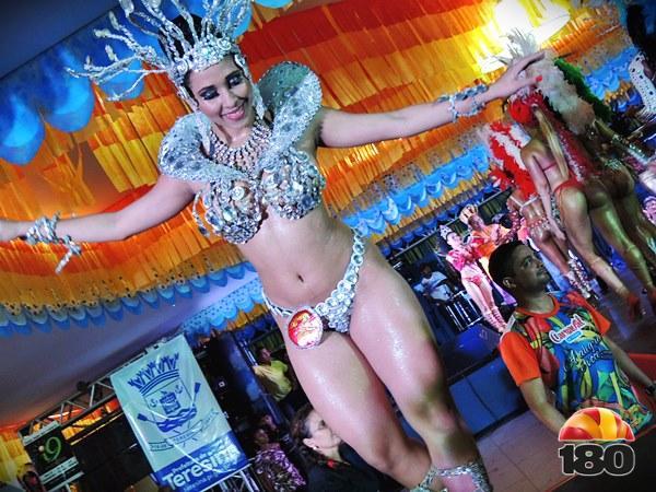 Concurso disputado elege os novos rei e rainha do carnaval de Teresina.(Imagem:180graus)