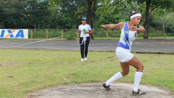 No Piauiense, Lilian Raquel garantiu classificação para torneio.(Imagem: Náyra Macêdo/GLOBOESPORTE.COM)