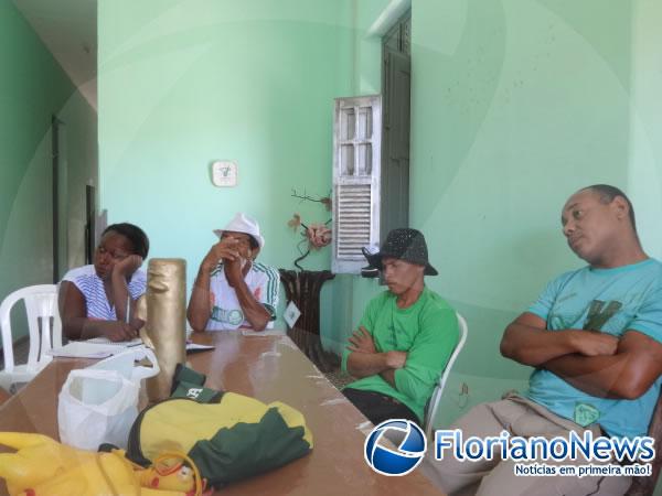 Agentes de cultura participaram de reunião com o prefeito Gilberto Júnior.(Imagem:FlorianoNews)