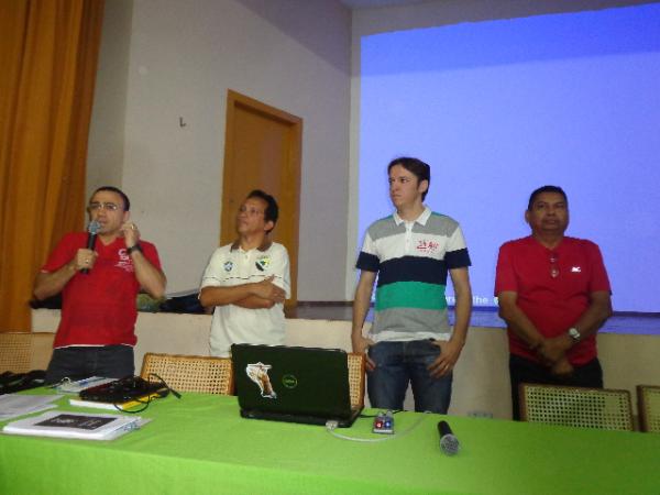 Secretaria de Esporte promove curso de atualização para árbitros.(Imagem:FlorianoNews)