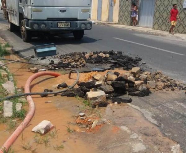 Agespisa emite nota sobre falta de água em bairros de Floriano.(Imagem:Divulgação/Agespisa)