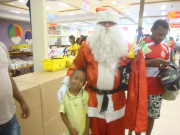 Momento Papai Noel(Imagem:redação)