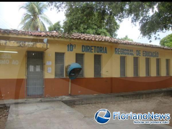 10ª Gerência Regional de Educação de Floriano.(Imagem:FlorianoNews)