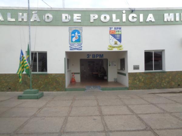 3º Batalhão da PM de Floriano.(Imagem:FlorianoNews)