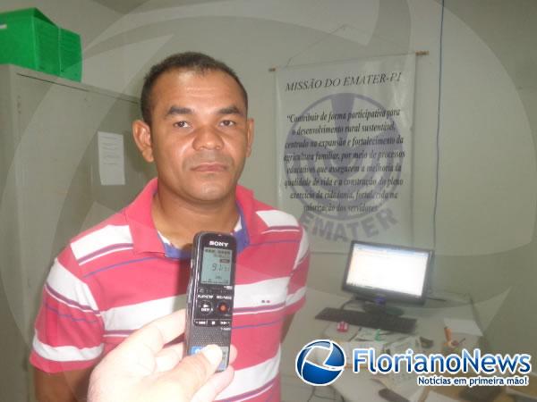 Celso Vieira, Coordenador do Emater Regional de Floriano.(Imagem:FlorianoNews)