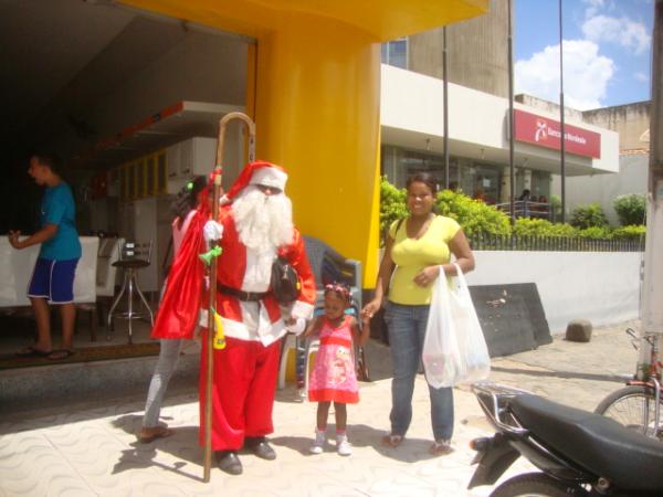 Momento Papai Noel(Imagem:redaçao)