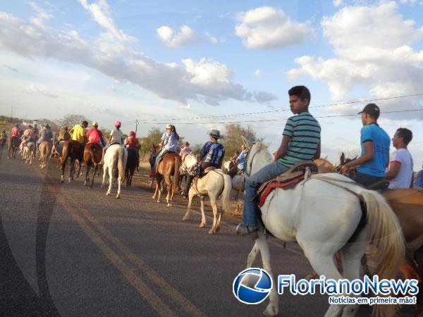 Realizada cavalgada e missa do vaqueiro durante festejo do bairro Guia.(Imagem:FlorianoNews)