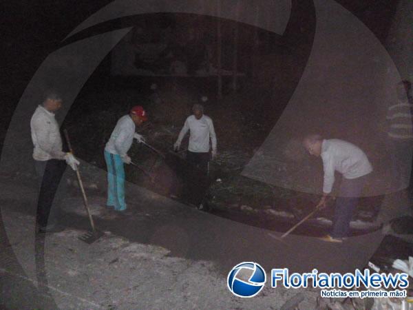 Prefeitura realiza operação tapa-buracos em ruas e avenidas da cidade.(Imagem:FlorianoNews)