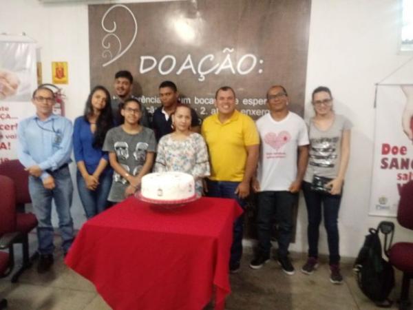 Hemocentro de Floriano comemora Dia do Doador Voluntário de Sangue.(Imagem:FlorianoNews)