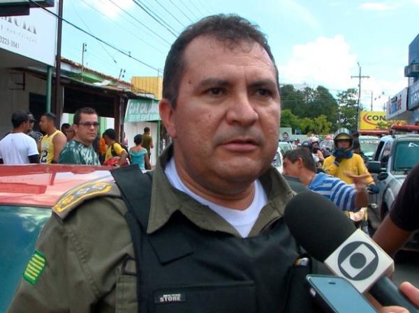 Major Mayron foi vítima de latrocínio na Zona Sudeste de Teresina.(Imagem:Reprodução/TV Clube)