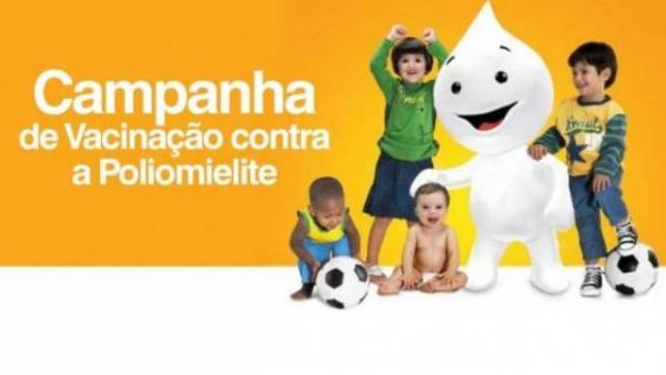 Segundo Dia ?D' da Campanha contra a Pólio e Sarampo.(Imagem:Divulgação)