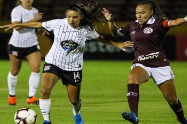Corinthians bate Ferroviária em Quito e conquista título da Libertadores Feminina.(Imagem:Bruno Teixeira)