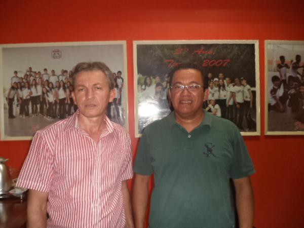 Genival e Marcos Aurélio(Imagem:FlorianoNews)