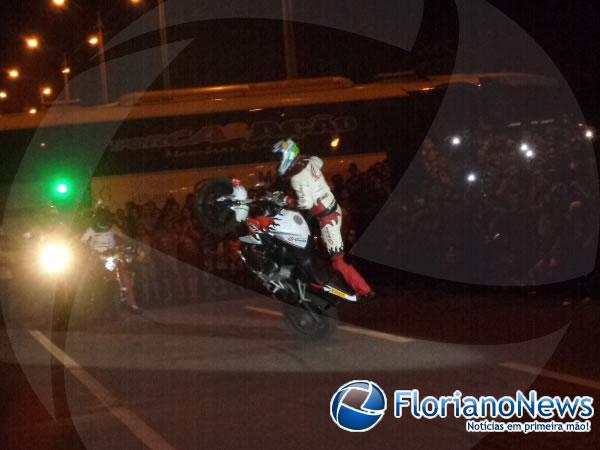 Cajueiro Motos promove show de manobras em Floriano.(Imagem:FlorianoNews)