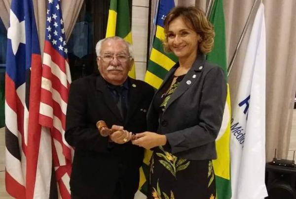Novo presidente do Rotary Club Médio Parnaíba é empossado em Floriano.(Imagem:Rotary)