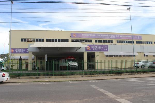 Hospital de Urgência de Teresina (HUT).(Imagem:José Marcelo/ G1 PI)