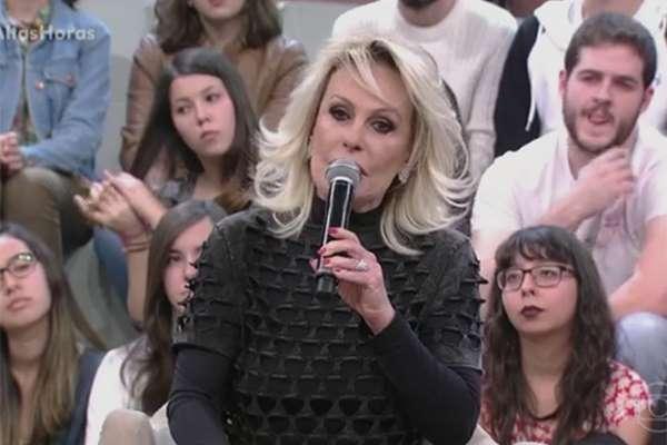 Comentário de Ana Maria Braga incomoda mães na internet.(Imagem:MSN)