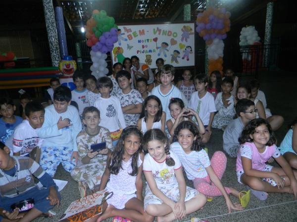 Escola Pequeno Príncipe realizou a II Noite do Pijama. (Imagem:Divulgação)