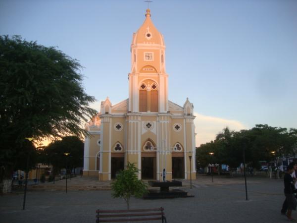 Visitou a igreja Matriz São Pedro de Alcantara(Imagem:FN)