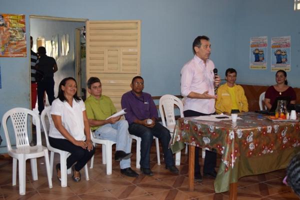 Prefeito Gilberto Júnior se reúne com lideranças da zona rural(Imagem:Secom)