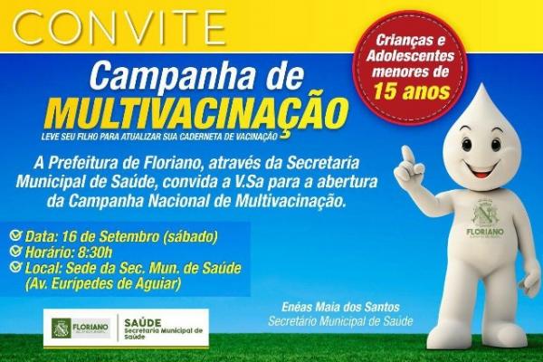 Começa a Campanha Nacional de Multivacinação.(Imagem:SECOM)
