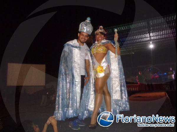 Rei e Rainha do carnaval 2014 de Floriano.(Imagem:FlorianoNews)