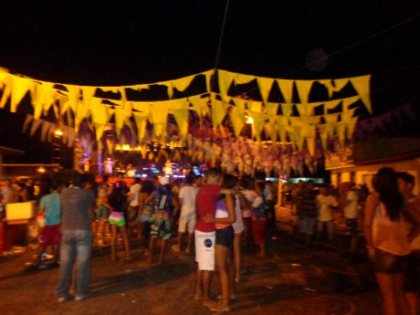 Foliões agitam o 3º dia do Carnaval da Alegria em Barão de Grajaú.(Imagem:FlorianoNews)